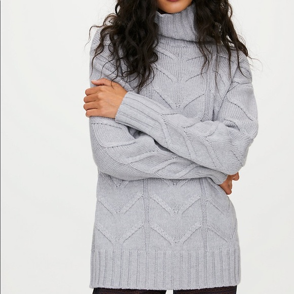 Wilfred Champeaux Sweater - Heather Light Grey